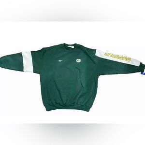 Vintage greenbay packers crewneck sweatshirt XL with tags